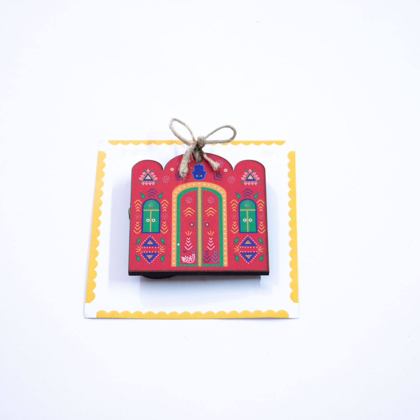 Nubian Houses Fridge Magnets