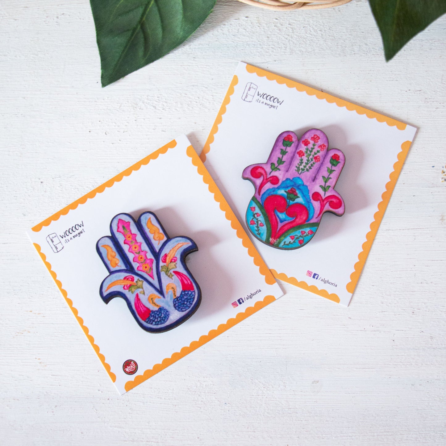 Kaf Fatma Fridge Magnet