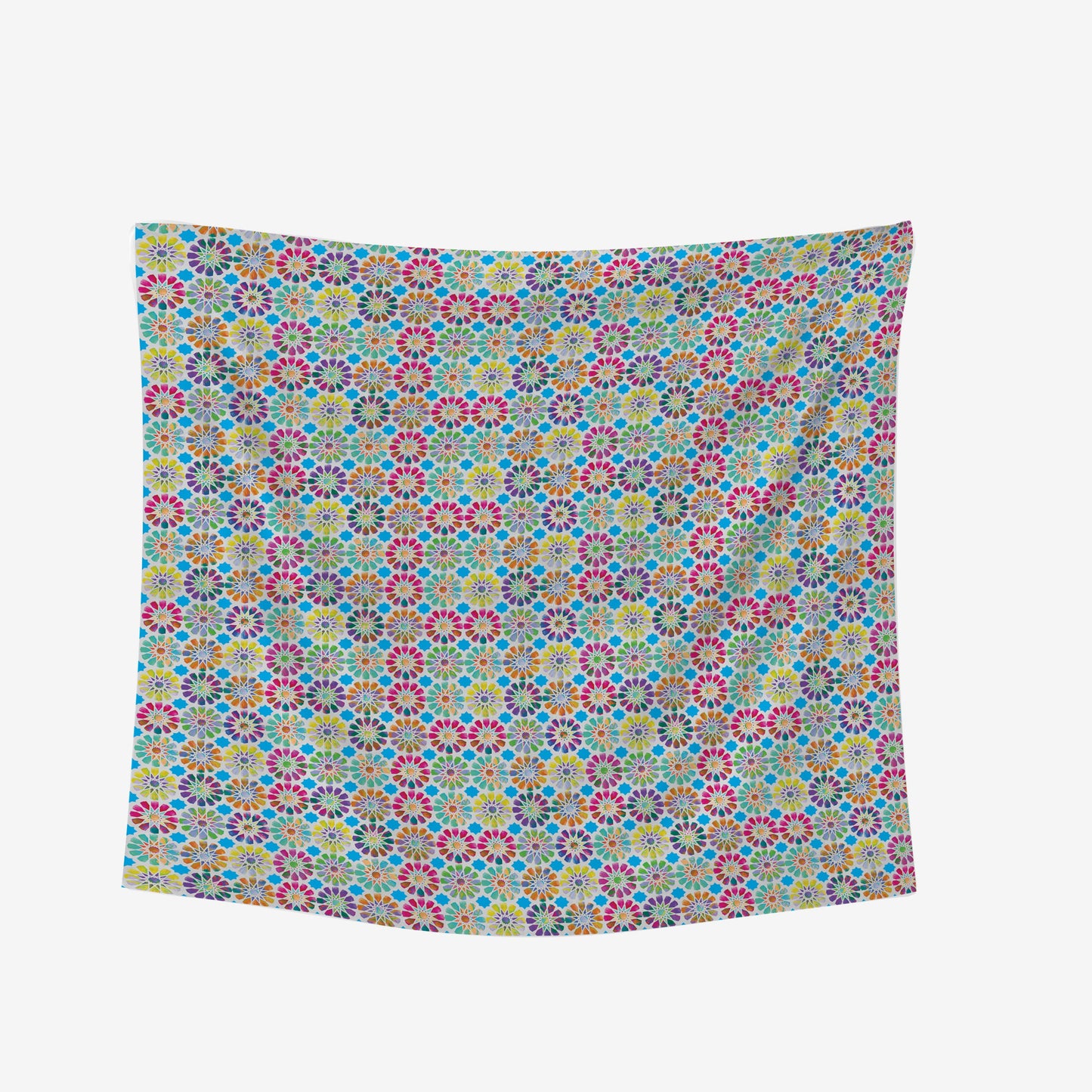 Technicolor Islamic Star Tablecloth