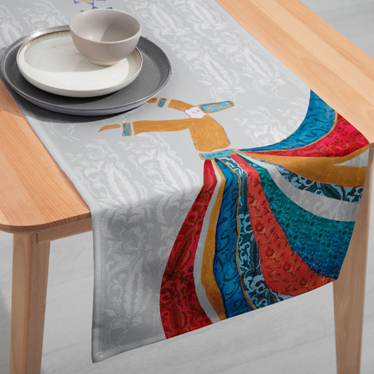 Tanoura Dancing 2026 Table Runner
