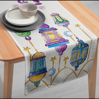 Fawanes & Ramadan Kareem Table Runner