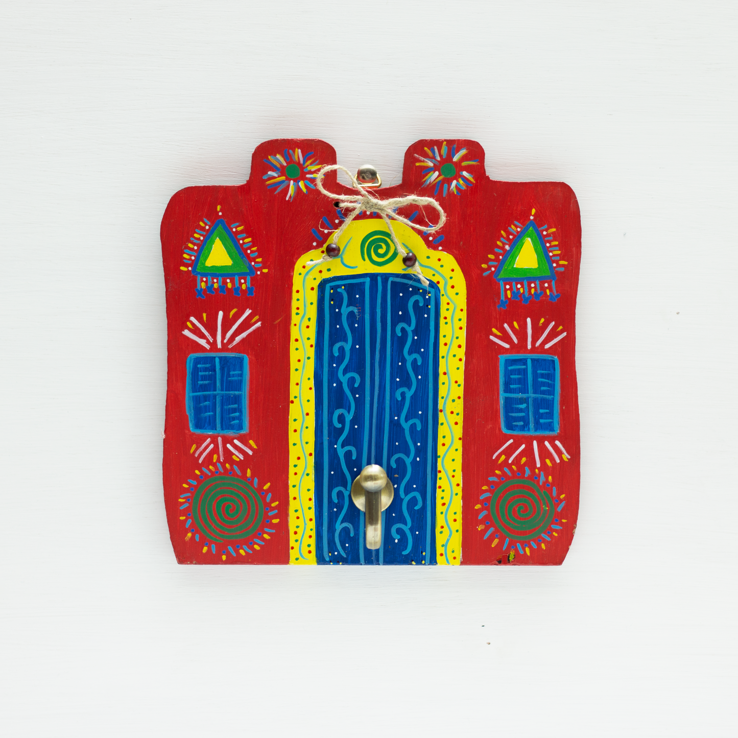 Nubian Houses Key Holder