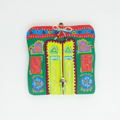 Nubian Houses Key Holder