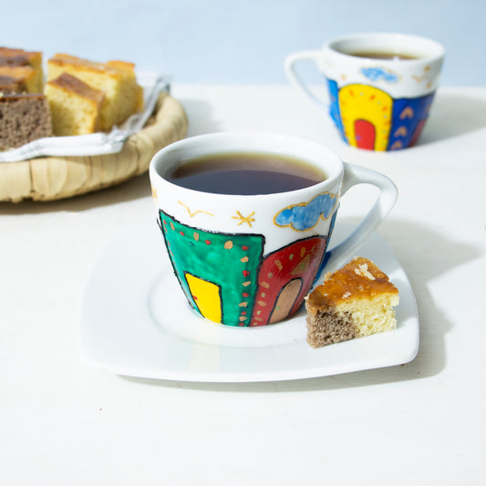 Nubian Houses Teacup