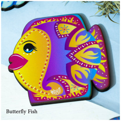 Sea Fish Coasters