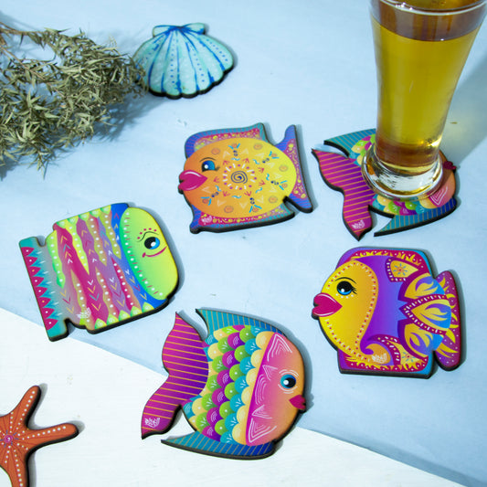 Sea Fish Coasters