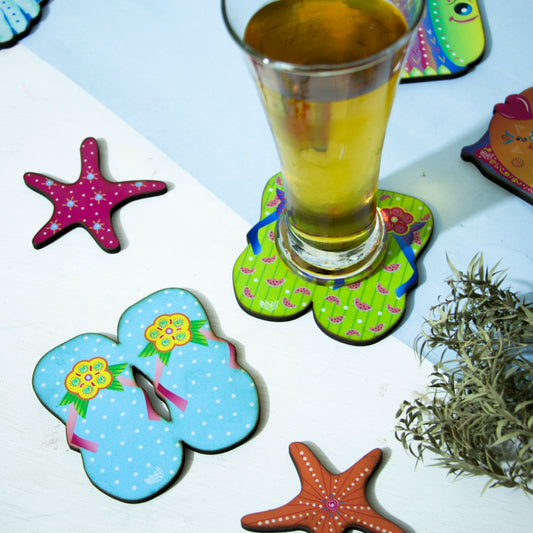 Flip Flop Coasters