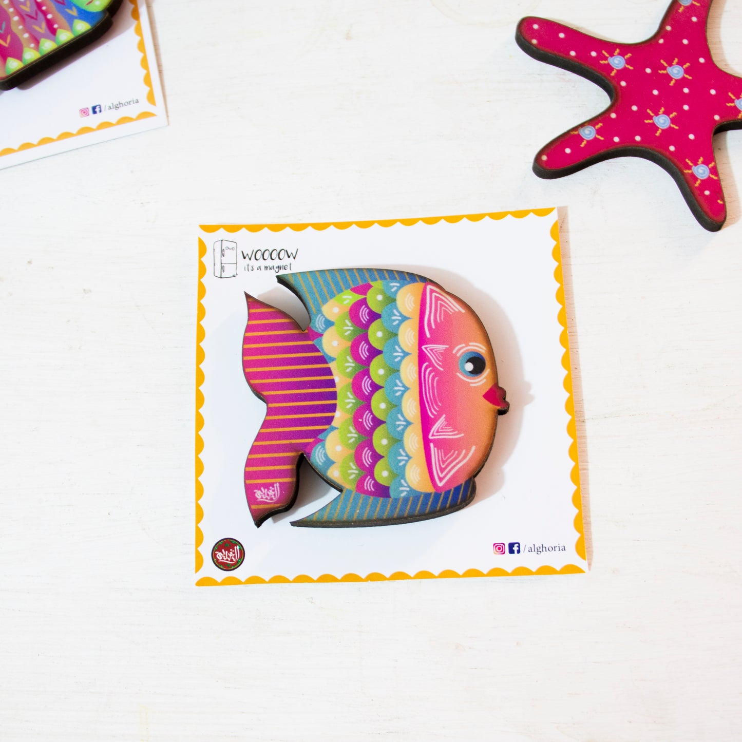 Summer Vibes Fridge Magnet
