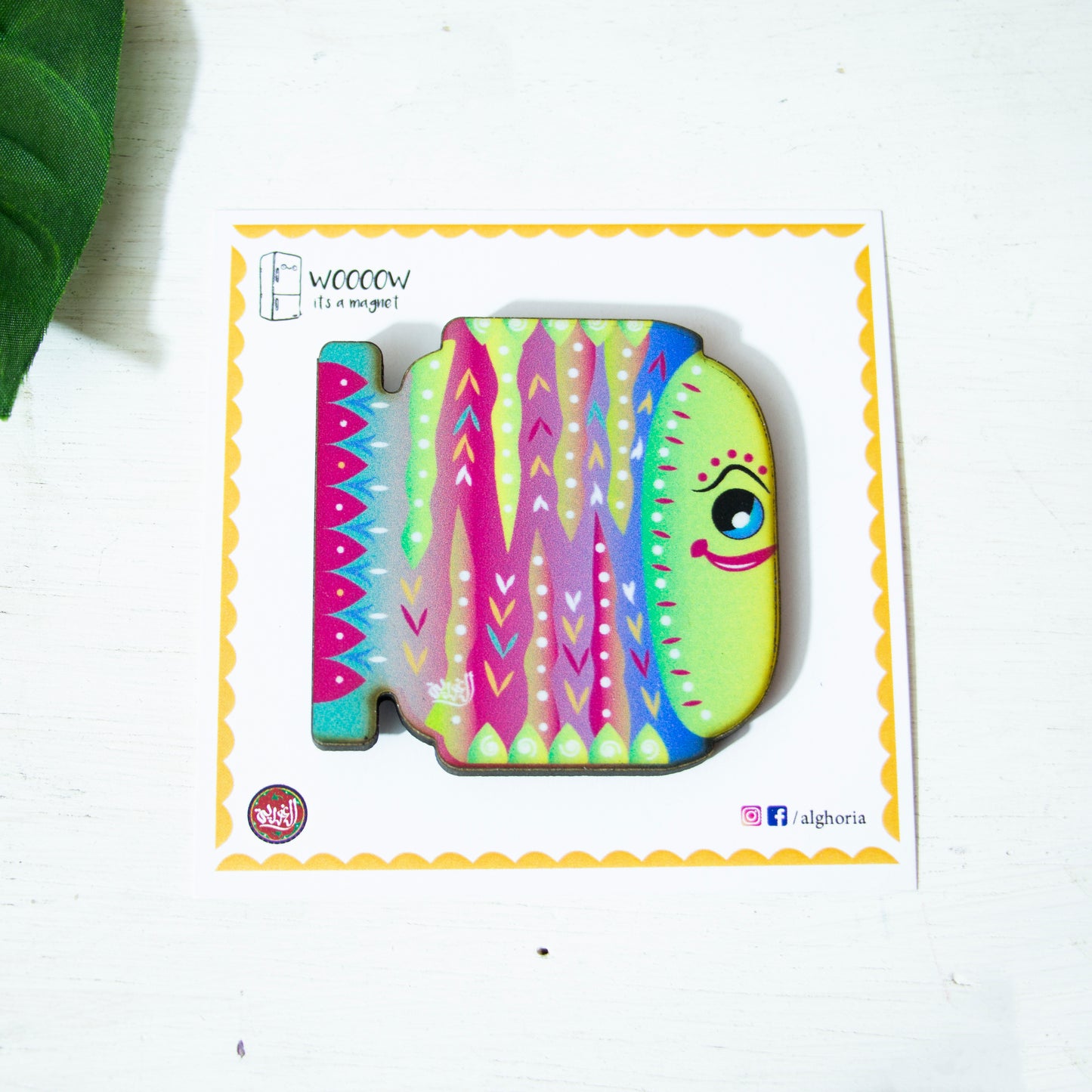 Summer Vibes Fridge Magnet