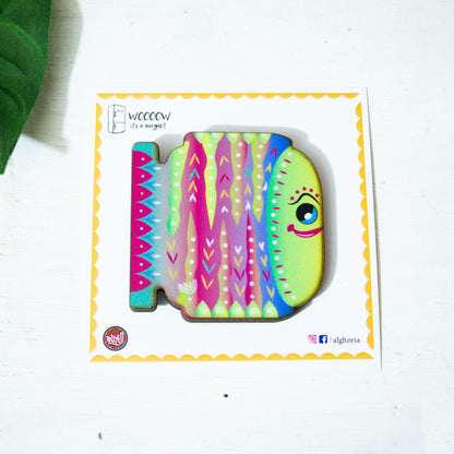 Summer Vibes Fridge Magnet