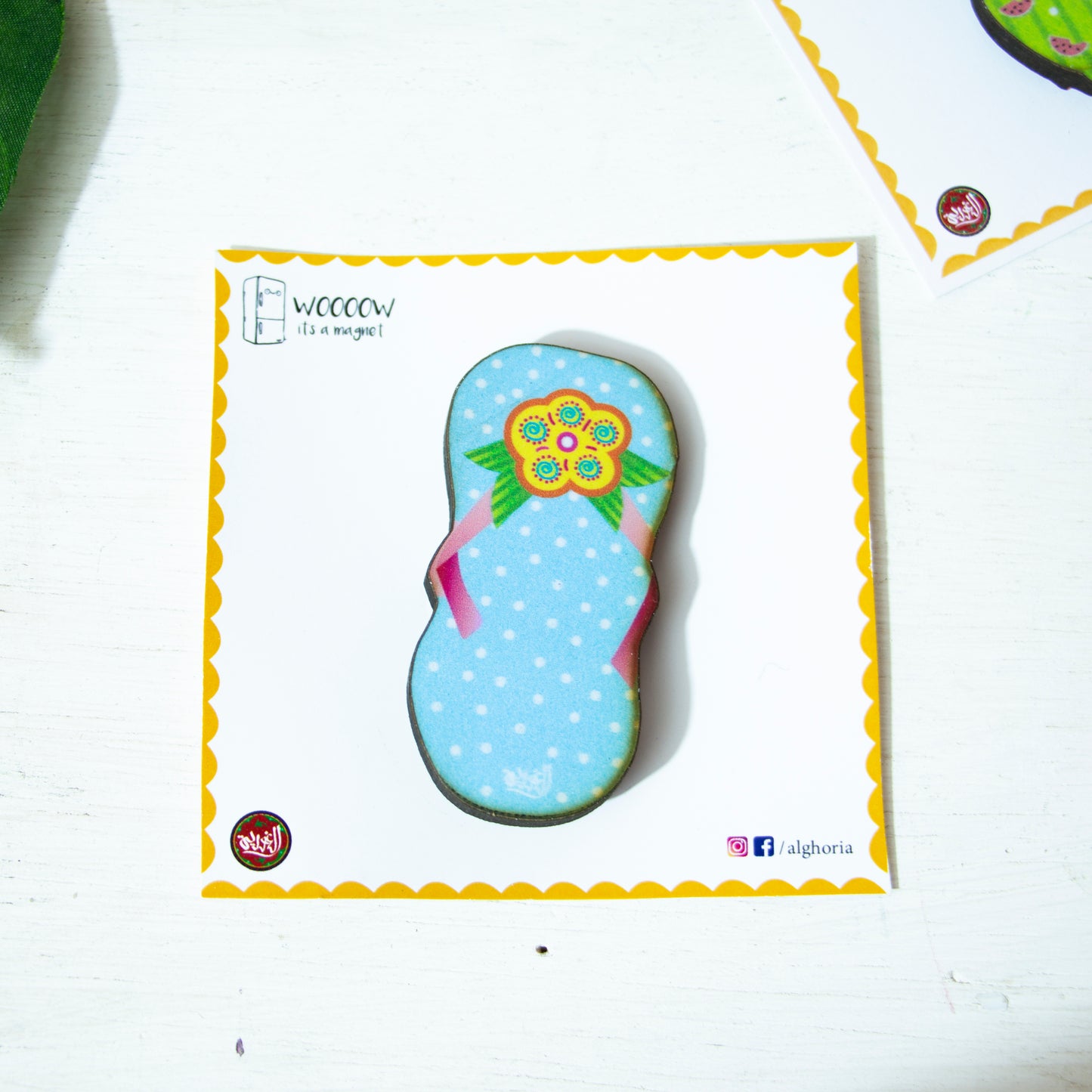 Summer Vibes Fridge Magnet
