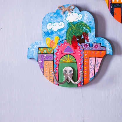 Nuba in Kaf Key Holder