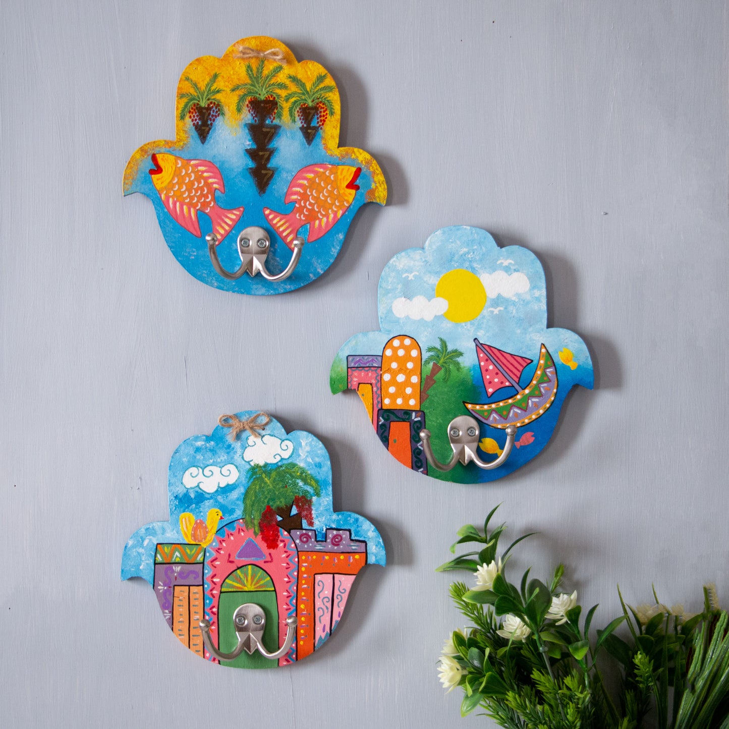 Nuba in Kaf Key Holder