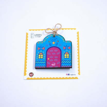 Nubian Houses Fridge Magnets