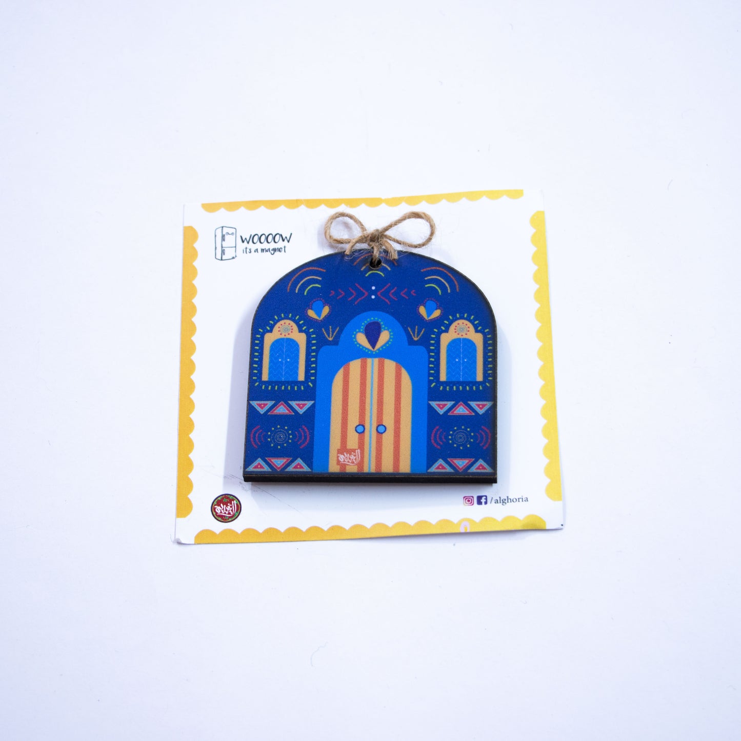 Nubian Houses Fridge Magnets