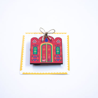 Nubian Houses Fridge Magnets