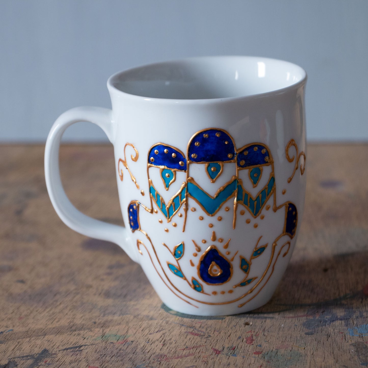 Blue Kaf Mug