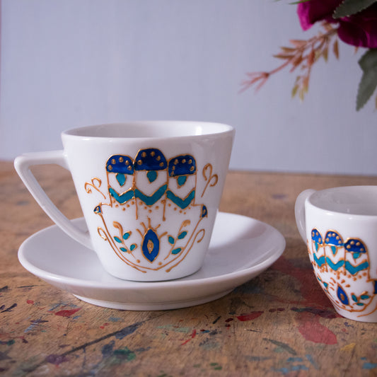 Kaf Cappuccino and Teacup