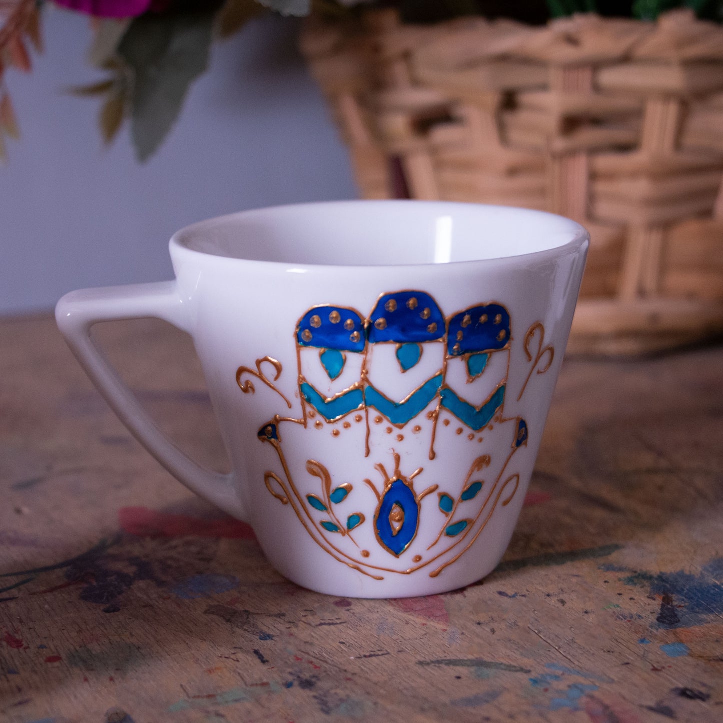 Kaf Cappuccino and Teacup