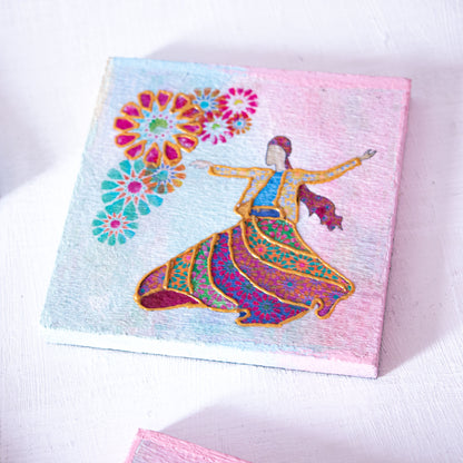 Charm of Egypt 4 coasters