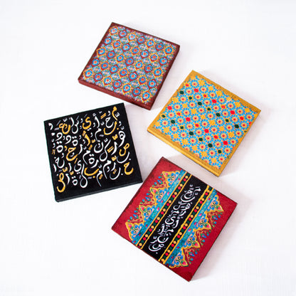 Arabesque Coasters 4 pieces