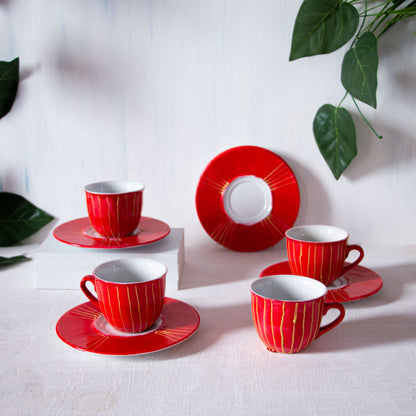 True Red Coffee Cup
