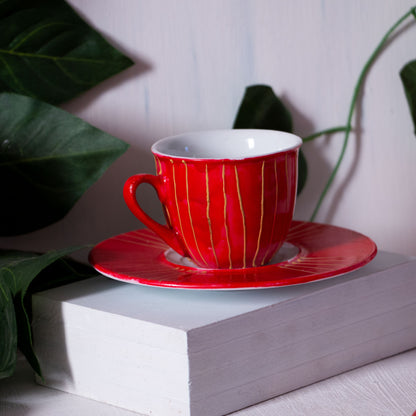 True Red Coffee Cup