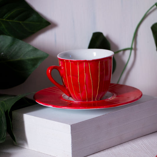 True Red Coffee Cup