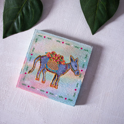 Charm of Egypt coasters wooden tray