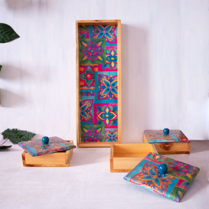 Arabic Blossom Nuts Tray 4 pieces