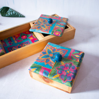 Arabic Blossom Nuts Tray 4 pieces