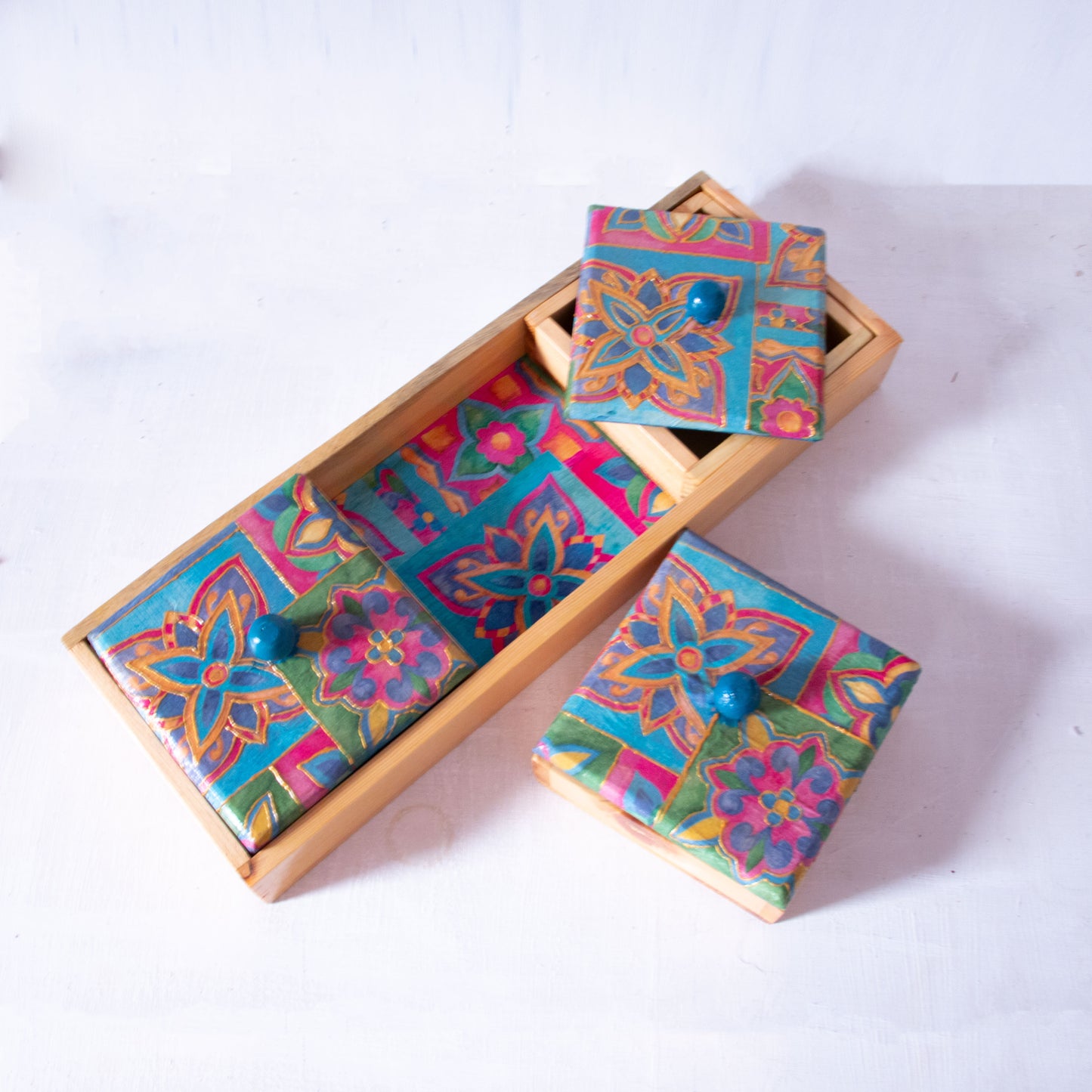 Arabic Blossom Nuts Tray 4 pieces