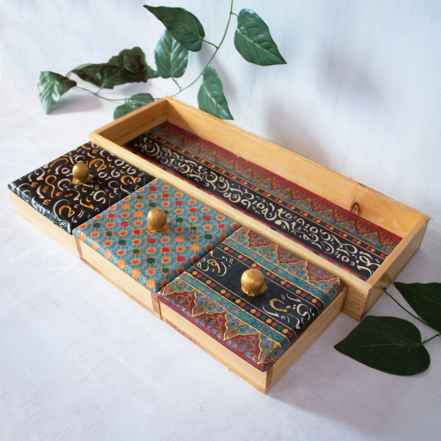 Arabesque Nuts Tray 4 pieces