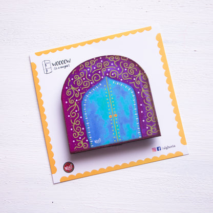 Nubian Village‬ Fridge Magnet