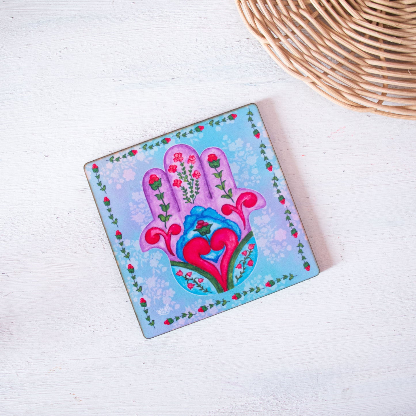 Kaf Fatma Modern Coasters