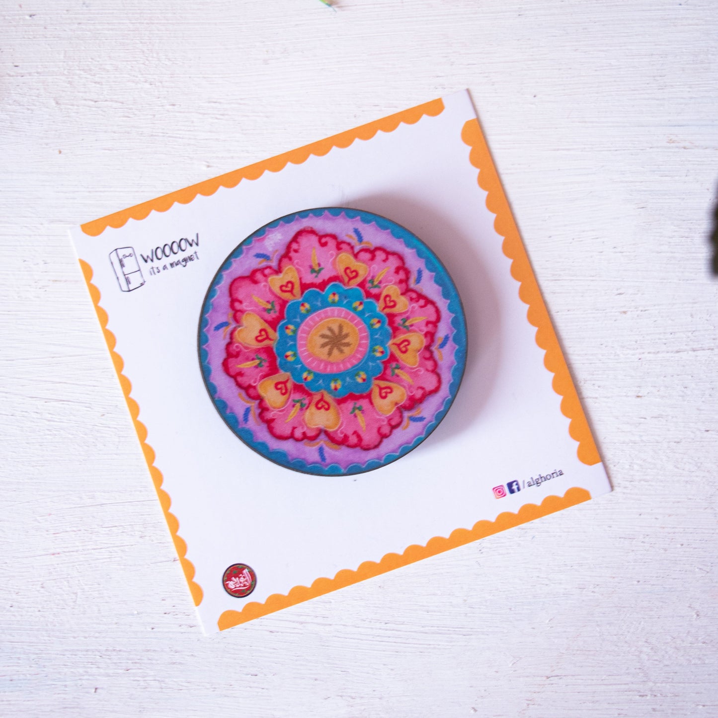 Sunrise Fridge Magnet