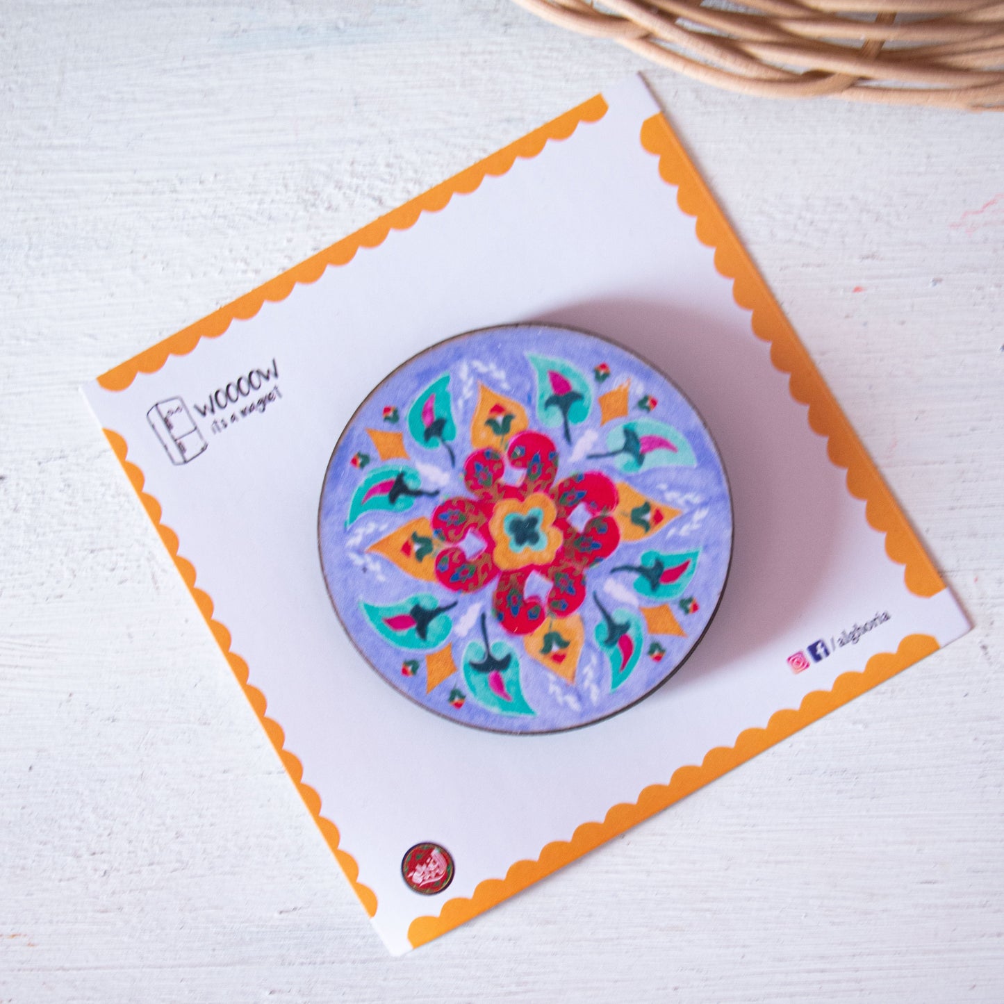 Sunrise Fridge Magnet
