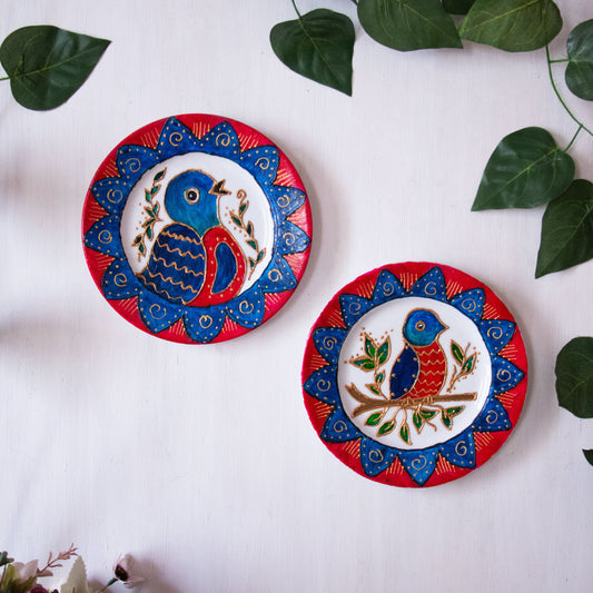 Birds Wall Porcelain Plates