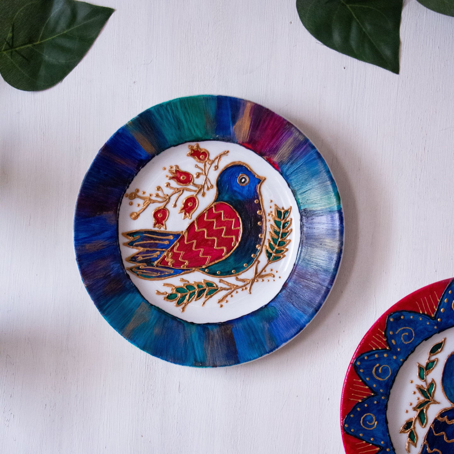Birds Wall Porcelain Plates