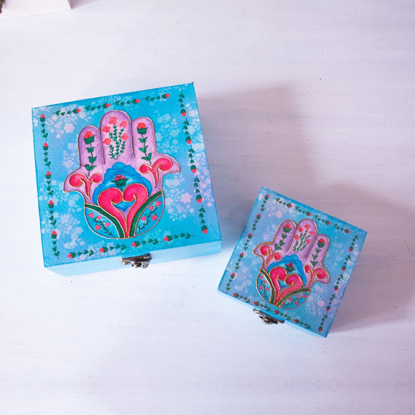Mutifunctional Box Full Color Blue Kaf