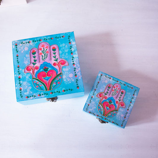 Mutifunctional Box Full Color Blue Kaf