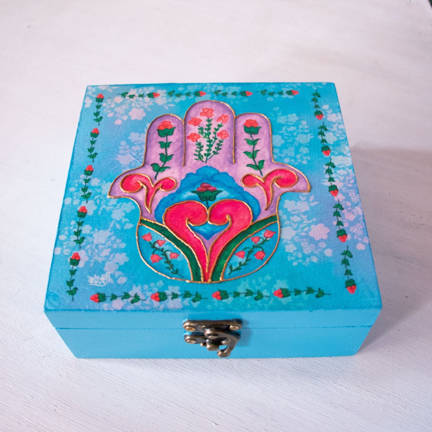 Mutifunctional Box Full Color Blue Kaf
