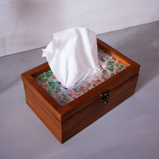 Spring Bouquet Tissue Box