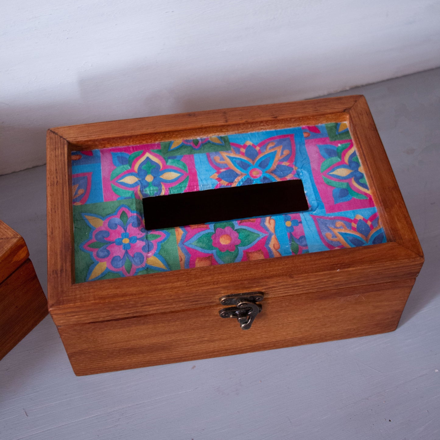 Arabic Blossom Tissue Box
