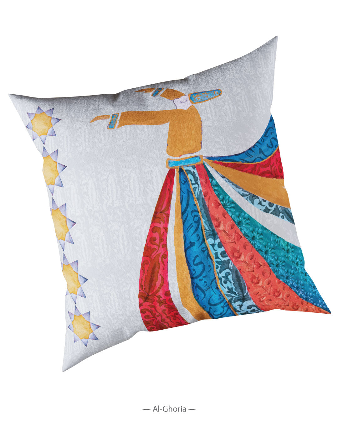 Tanoura Dancing Show Cushion Cover