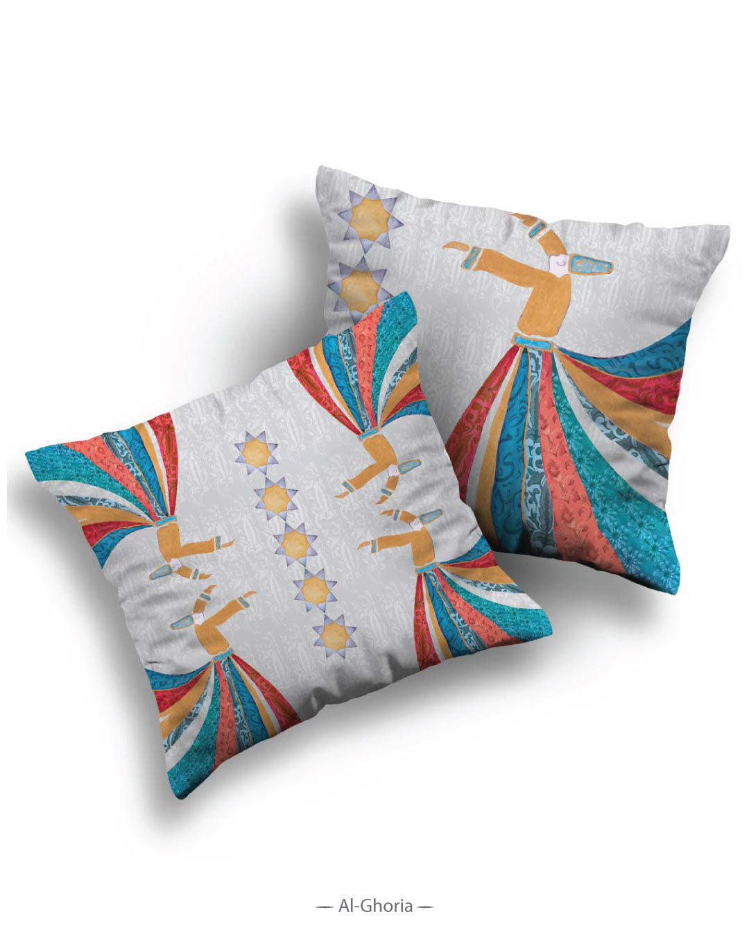 Tanoura Dancing Show Cushion Cover