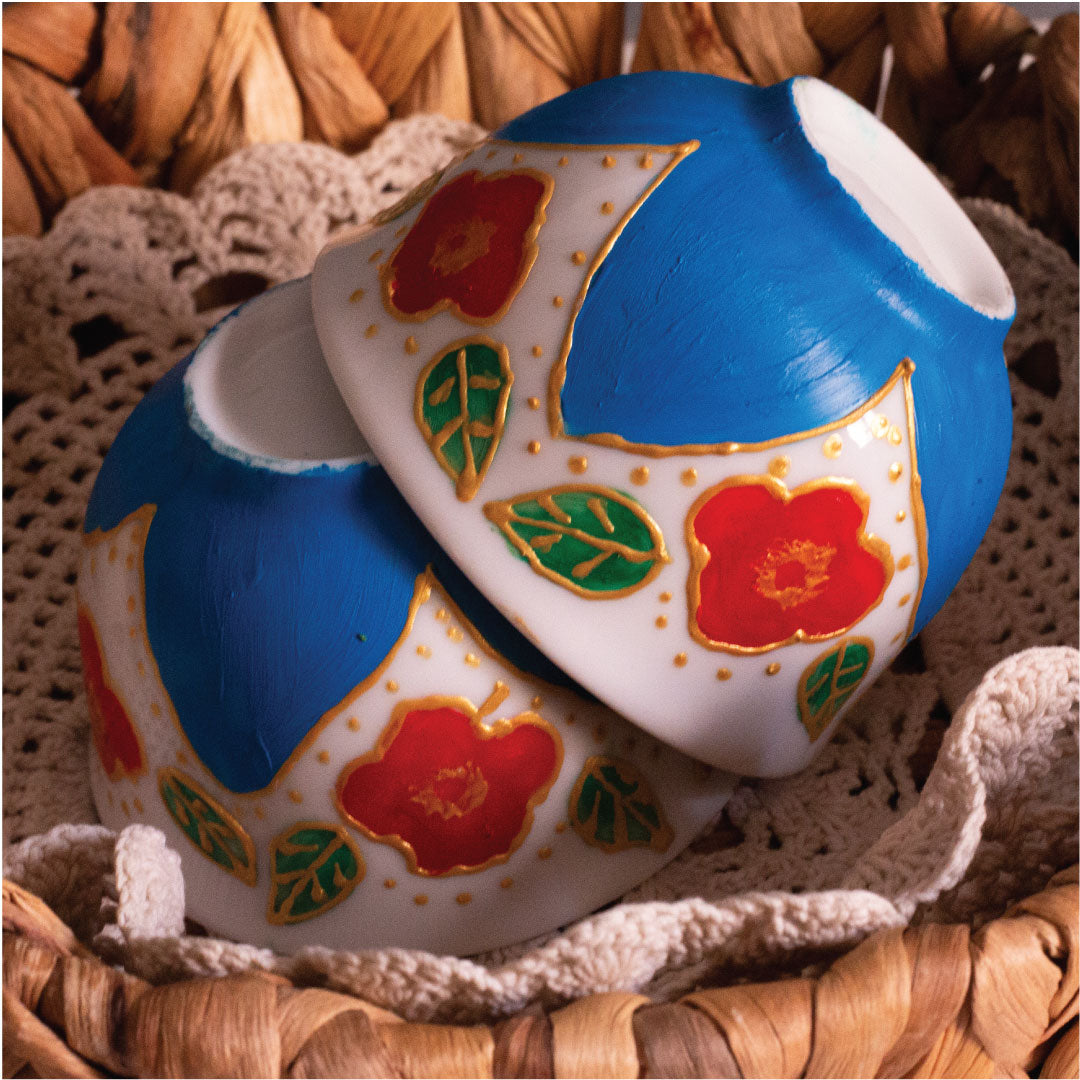 Vintage Arabic Coffee Cups (6 pieces)