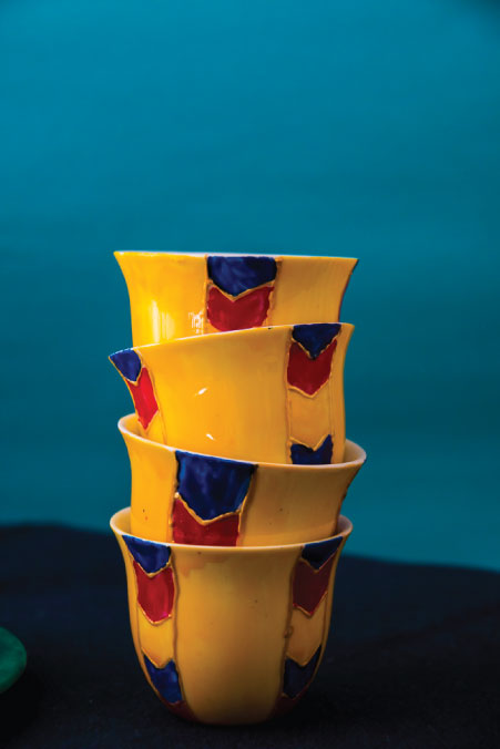 Pineapple Arabic Coffee Cups (6 pieces)