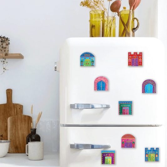 Nubian Village‬ Fridge Magnet
