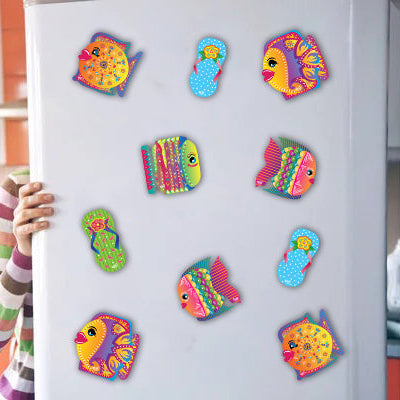 Summer Vibes Fridge Magnet
